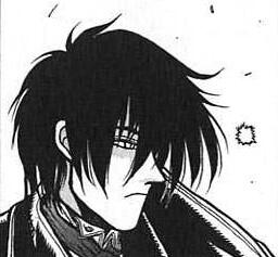 The character Alucard from the manga Hellsing.
